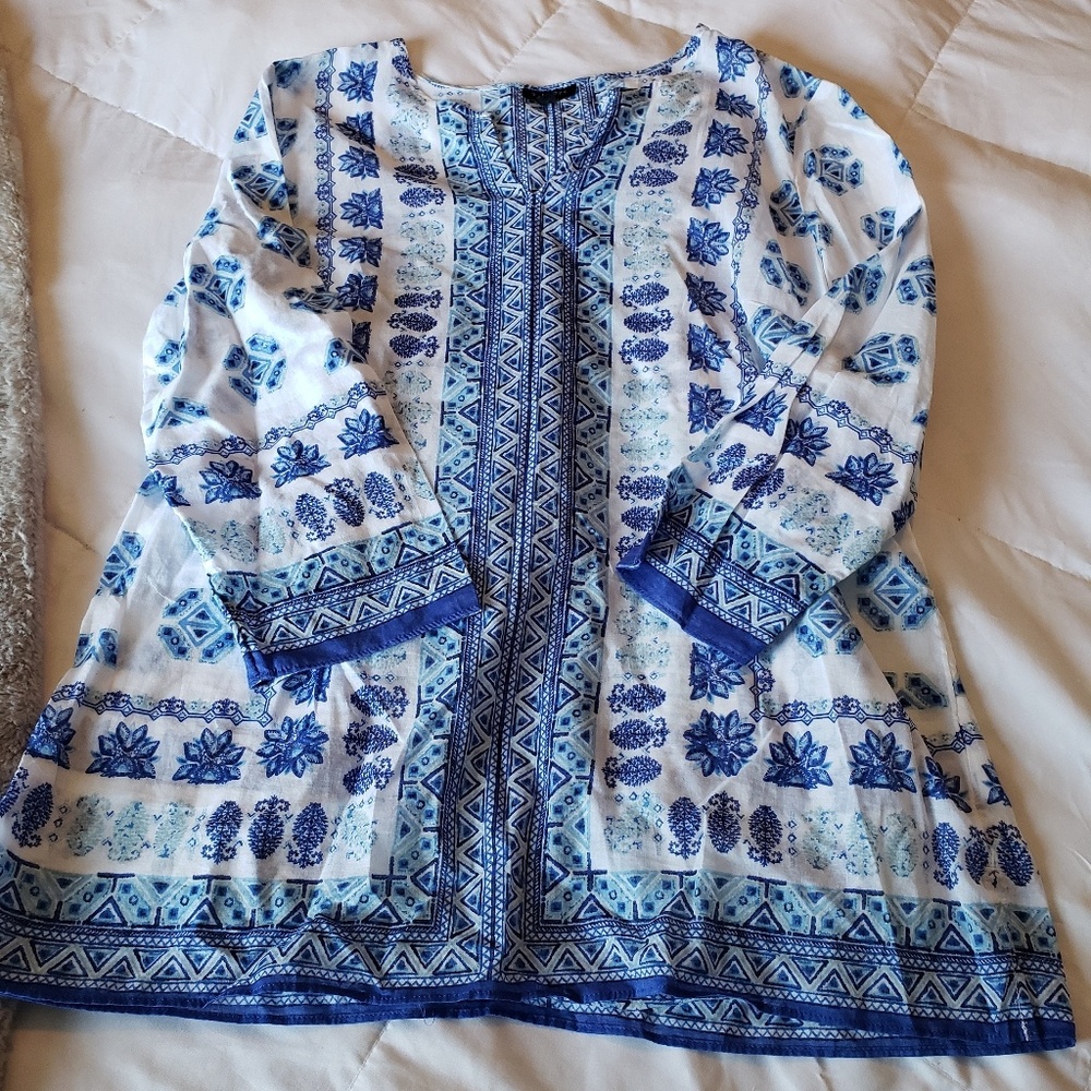 Talbots peasant top